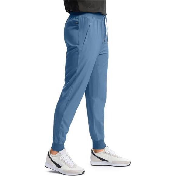 Mens Joggers with Zipper Pockets Lightweight Sweatpants Athletic Pants for Gym - Picture 2 of 7